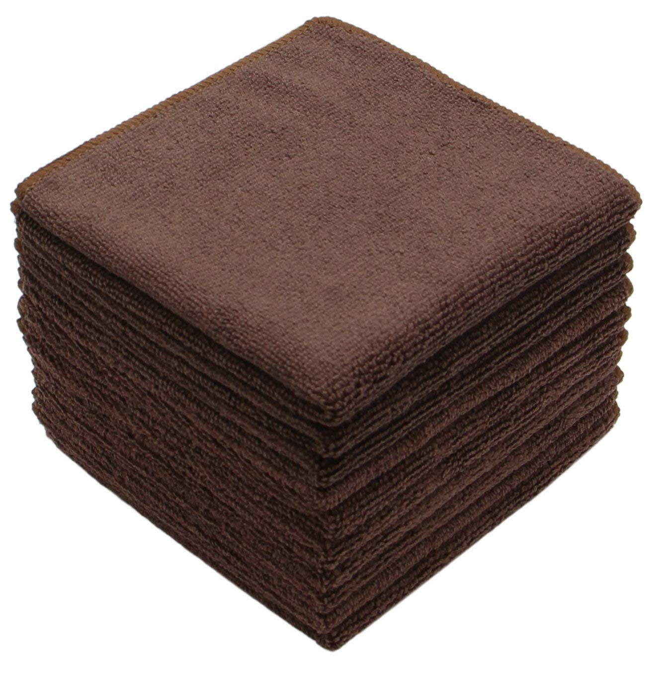 Fast-Drying Microfiber Dish Cloths for Kitchen Cleaning & Dusting