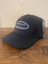 NEW Cleveland Launcher Golf Hat Adjustable Snapback Black New With Tags NICE!