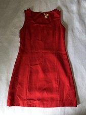 Limited America, Dress, Vintage, Sleeveless, Red, 100% Cotton, Size 6.