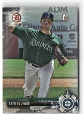 2017 Bowman Draft Seth Elledge 1st Bowman Seattle Mariners #BD-3
