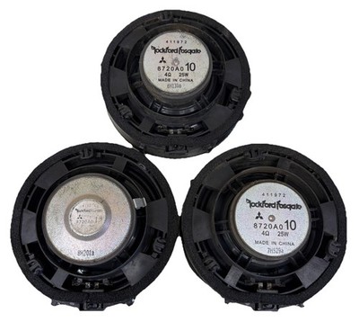 2015 MITSUBISHI LANCER EVOLUTION X GSR OEM ROCKFORD FOSGATE AUDIO SPEAKERS #681