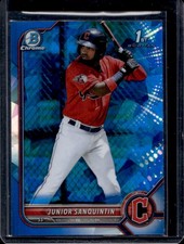 Junior Sanquintin 2022 Bowman Chrome Sapphire #BCP-80