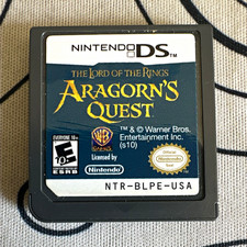 Warner Bros. Lord of the Rings Aragorn's Quest Nintendo DS E10+ NTSC-U/C