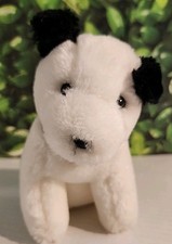 Dakin RCA Chipper White Dog Plush 1992 Stuffed Animal Toy