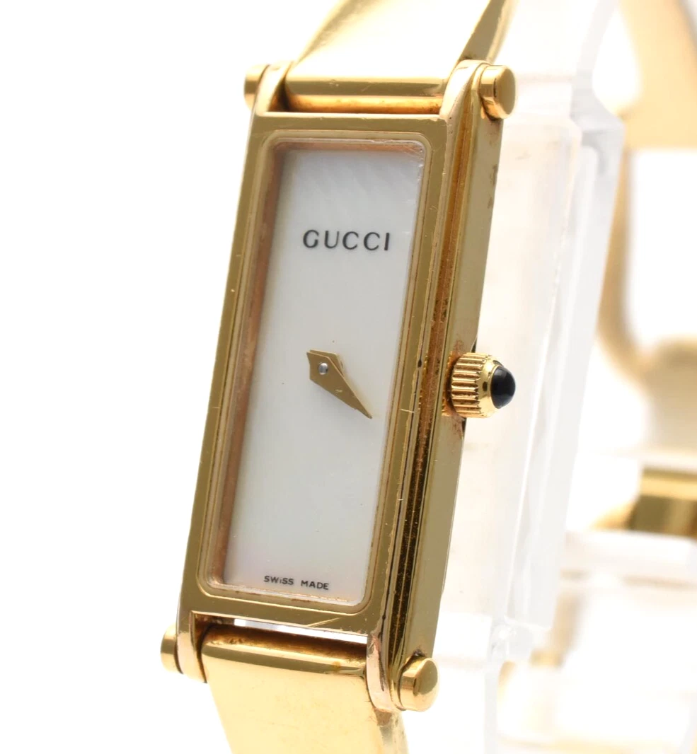 【GUCCI】1500L シェル 稼動品⟡.* Gucci 1500L腕表| eBay