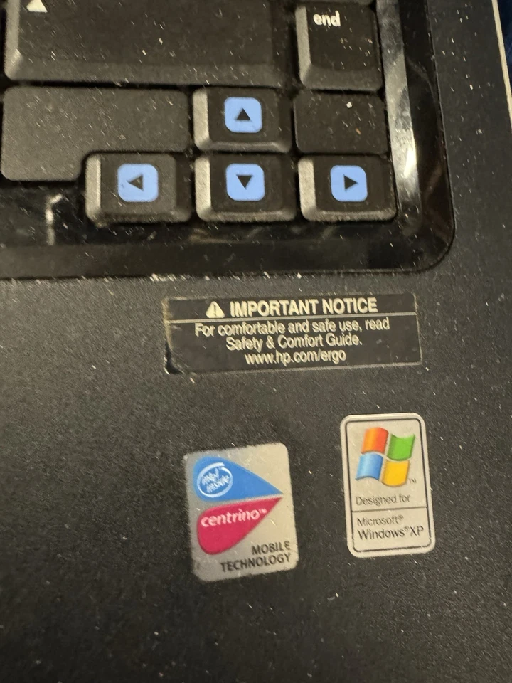 HP Pavilion DV4000 Laptop - Grey  Untested - Image 2 of 4