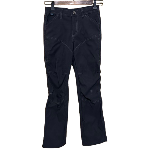 Kuhl Hiking Pant Boy Medium 10-12 Gray Outdoor Hiking Nylon Stretch Lightweight
