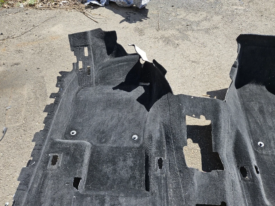 VOLKSWAGEN CC 2009-2017 CUBIERTA DE PISO COMPLETO CUBIERTA DE ALFOMBRA NEGRO OEM Foto 2 de 4