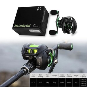 best baitcaster reels 2014 australia SEASIR Cammando Power Baitcasting Reel, BFS Reel, 6.6oz Ultralight Fishing Reel, Max Drag 19.8LB, 6+1 NMB Bearing, 7.1:1 Ratio, Carbon Fiber Washer, Saltwater Freshwater, Heavy Duty, Grey Sports, Fitness Orbiter Baitcaster Combo's - Alvey