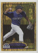 2012 Topps Gold Sparkle Jonathan Herrera #576 1md
