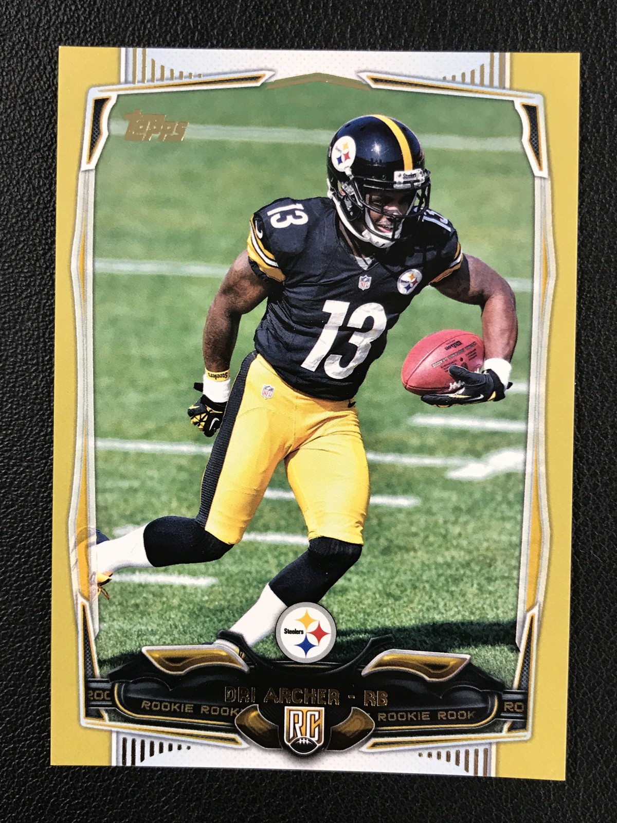 2014 Topps #377 Dri Archer Rookie Gold /2014 Pittsburgh Steelers