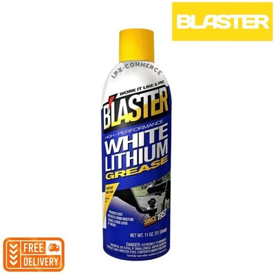B'laster 11 fl. oz. White Aerosol Lithium Grease