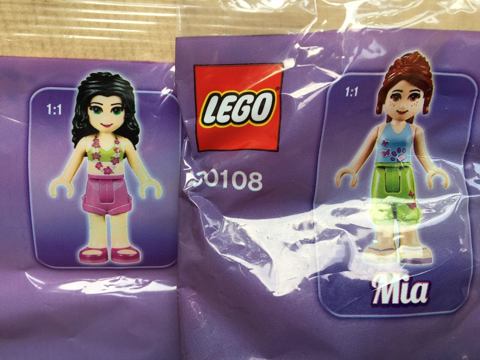 LEGO 30108 30401 2 NUEVOS AMIGOS JUEGOS DE VERANO EMMA'S ESPUMA PISCINA TOBOGÁN Y MIA'S PICNIC Foto 2 de 4