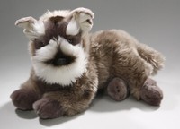 Carl Dick Collection PlüSchtier Schnauzer Terrier Liegend Ca. 35 Cm
