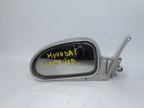 Coperchio Specchietto Retrovisore In ABS Per Hyundai I10 2014-2017 - Argento Lato Guida