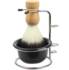 Shaving Brush And Bowl, Shaving Brush Stand, Shaving Bowl Brush Stand 1 Set