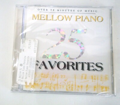25 MELLOW PIANO FAVORITES - V/A - CD - IMPORT - **BRAND NEW/STILL SEALED**