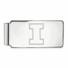 SS Univ of Illinois Letter I Money Clip