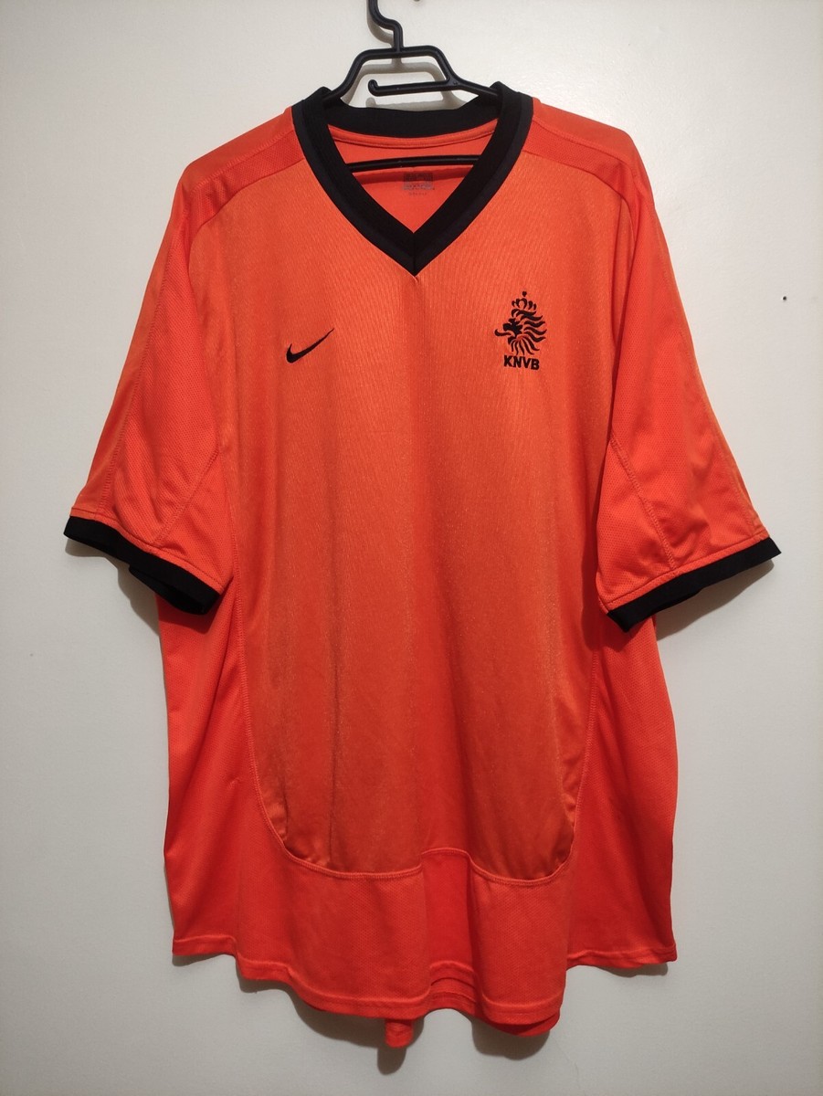 Netherlands 2000 2002 Home Shirt Nike Vintage Soccer Jersey