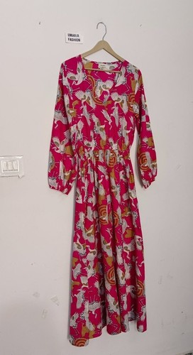 Block print Dress,Indian Cotton Dress,NooWork,Cotton Indian Dress,Handblock Prin - Picture 16 of 16