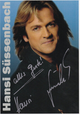 Autograph - Hansi Süssenbach