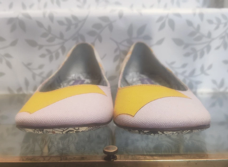 Bomba sin cordones Emilio Pucci años 60/70 Wild Mod seda psicodélica tacón bajo talla 37 😍 Foto 3 de 4