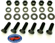 64-72 GM GMC Engine Motor Mount Pad To Frame Chassis Hardware Bolts 24pcs UV