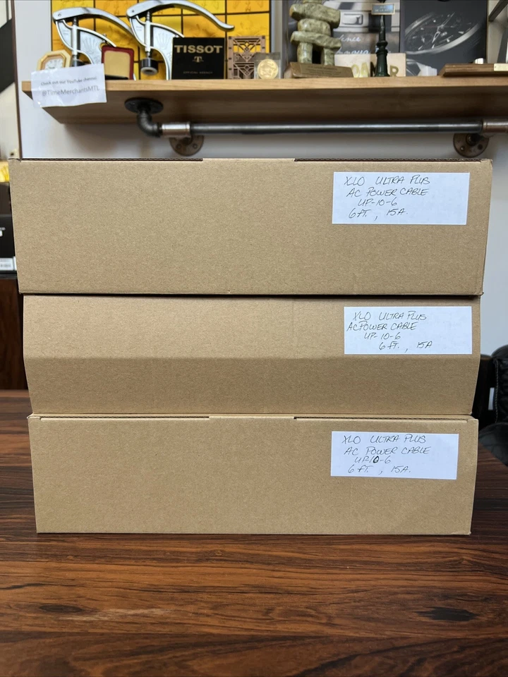 Genuine XLO Ultra Plus AC Power Cable UP-10-6 6ft - 1.5m 15 A With Case And Box - Image 3 of 4