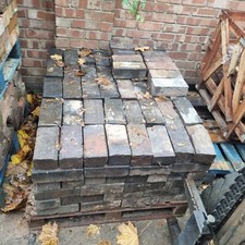 Reclaimed 9x3 Staffordshire Blue Bricks
