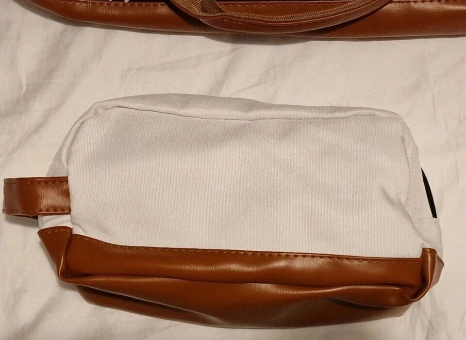 Damen Lekesky Doppeldecker Reisetasche Wochenende Reise Übernachtung Tasche  - Bild 3 von 3