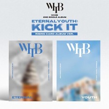 WHIB [ETERNAL YOUTH : KICK IT] Album RISING 2 Ver SET/2 QR Card+16 Karte+2 Track