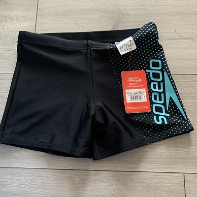 Jungen Speedo Gr. 75cm/30 Badehose brandneu mit Etikett Galashorts Poolschwimmen oeko-tex