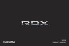2015 Acura Rdx Owners Manual User Guide Reference Operator Book Fuses