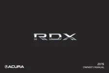 2015 Acura RDX Owners Manual User Guide Reference Operator Book Fuses