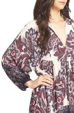 New Free People Women Boho Say You Love Me Ivory Tunic Dress XS S M L