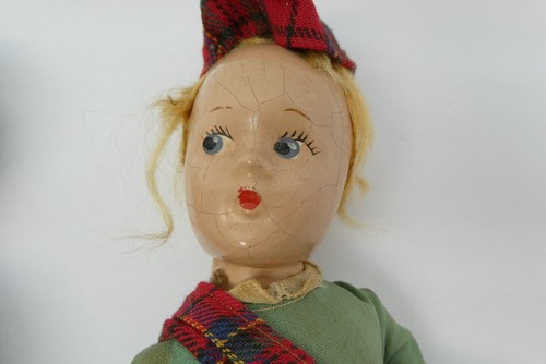 Two Composition Wendy-Ann Madame Alexander Little Betty Girl Dolls Vintage Used - Picture 12 of 20
