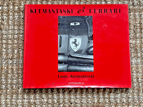 Louis Klemantaski & Ferrari 1st Edition Auto Mobile Book 1991 ~ No 992 Italy - Picture 2 of 18