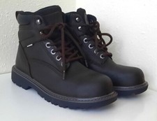 Wolverine Women's Floorhand Waterproof Boots Sz 6.5, Steel Toe, Brown, W10696