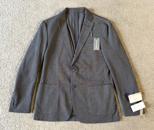 NWT Michael Kors Men's Charcoal Gray Sport Coat Blazer - Size 42R Slim Fit
