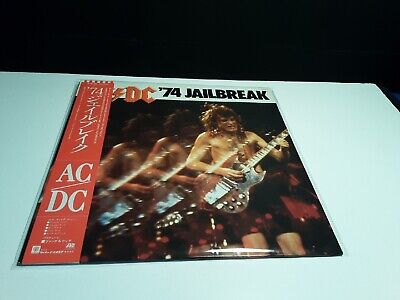 AC/DCJailBreakLp Japan-Obi Japanese Vinyl Volage Back Hell Blood Deeds  Rock