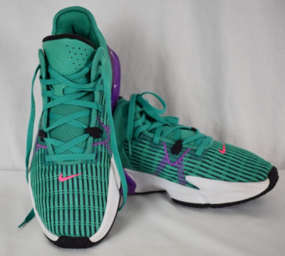 Nike LeBron Witness 6 Emerald Mens Basketball Shoes Size 12 CZ4052