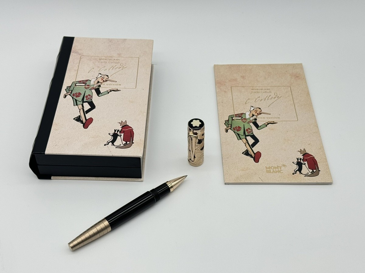 MONTBLANC LIMITED EDITION 2011 CARLO COLLODI ROLLERBALL PEN NEW