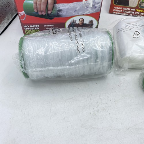 Holiday Light Saver Kit No More Tangled Christmas Lights Fast Easy Reusable NOB - Picture 4 of 7