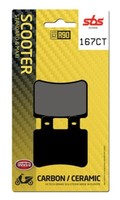 SBS 167CT BremsbelÄGe Hinten Derbi Senda R Baja 4T 125 2010-2013