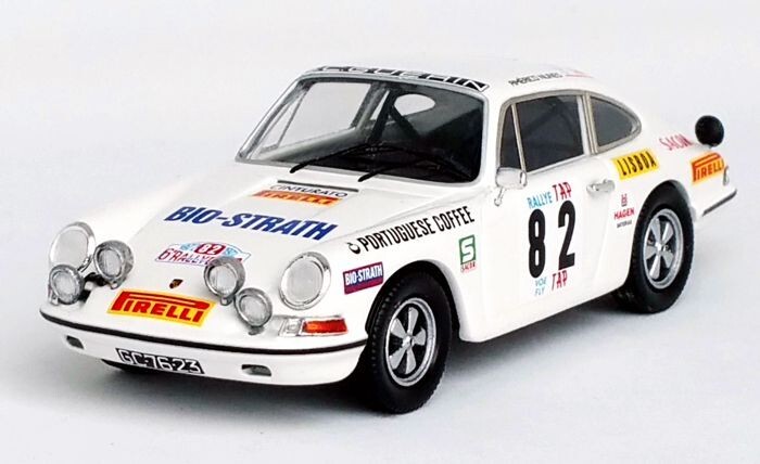 Porsche 911 TAP Portugal 1972 Trofeu DSN136 miniature de collection 1/43