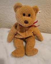 Ty Beanie Baby - CURLY the Bear 1993/1996  8.5 Inch MINT with MINT TAGS