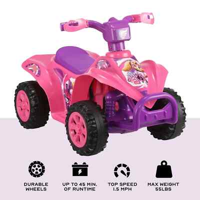 Paw Patrol Skye Battery-Powered 6V Electric Quad with Cool Graphics, Ages 2+
