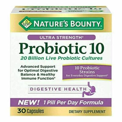Nature's Bounty Ultra Strength Dietary Supplements | 30 Capsules | *NEW*