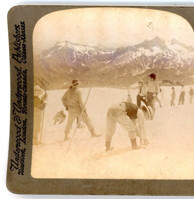Underwood & Underwood Stereoview card Mt Adams Cascade Mountains Washington #32