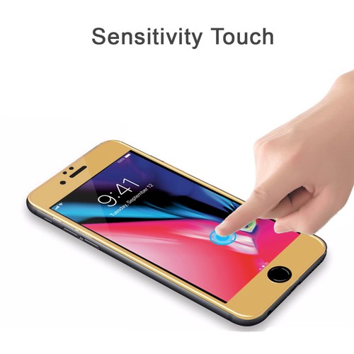 Película protectora de pantalla de vidrio templado de cobertura completa para iPhone 14 SE 7 8 Plus - Imagen 10 de 56